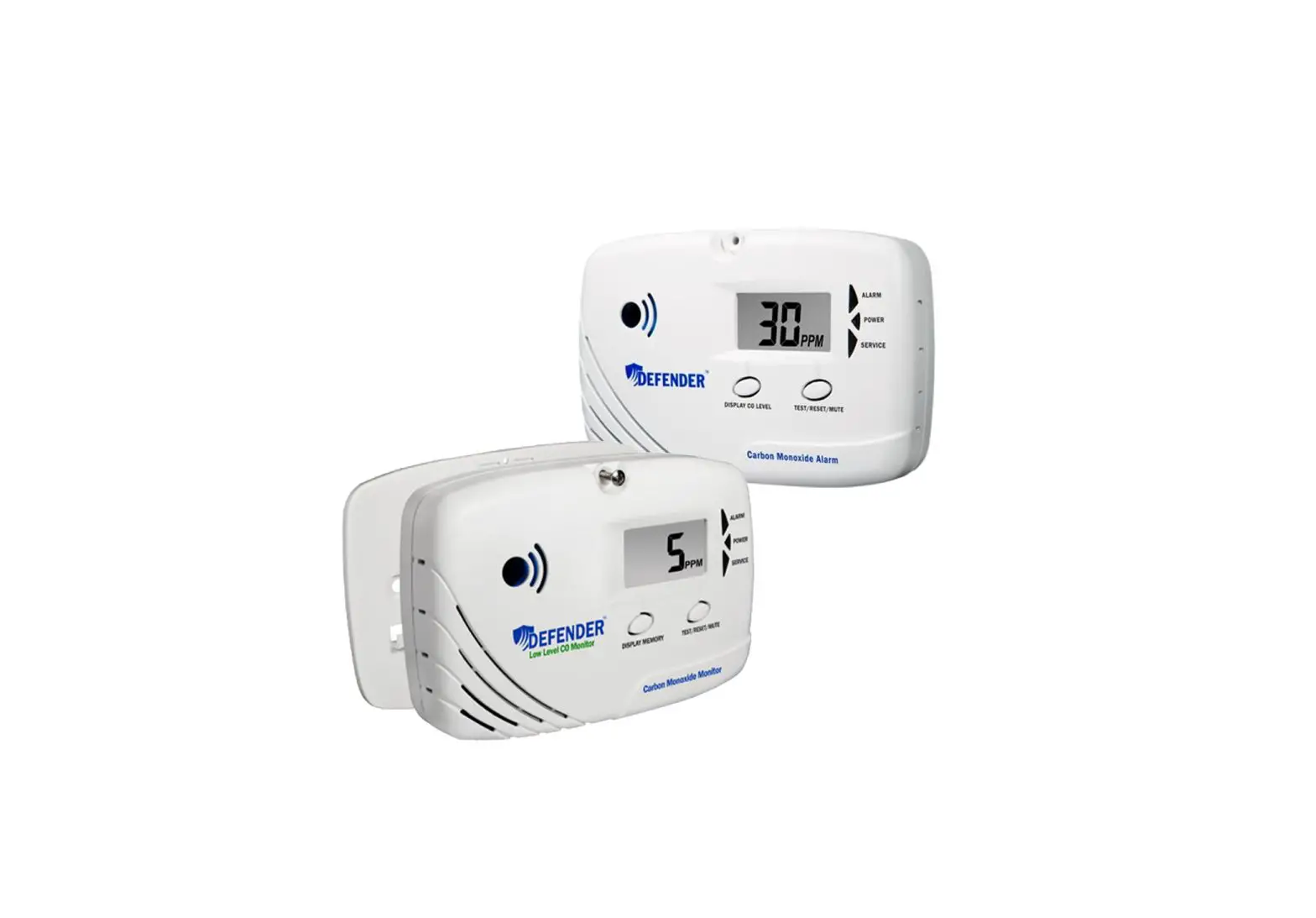 Defender Ll6170 Carbon Monoxide Monitor User Guide