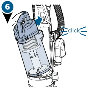 Bissell 2253 Series PowerEase Swivel Pet Rewind - Assembly7