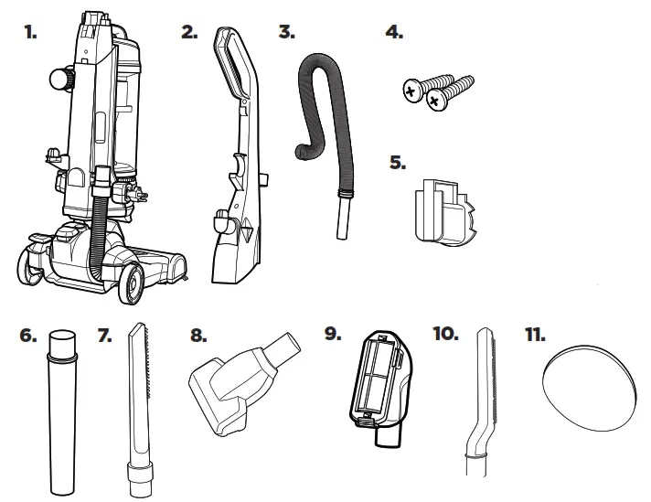 Bissell 2253 Series PowerEase Swivel Pet Rewind - Box