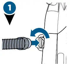 Bissell 2253 Series PowerEase Swivel Pet Rewind - Clearing a Clog