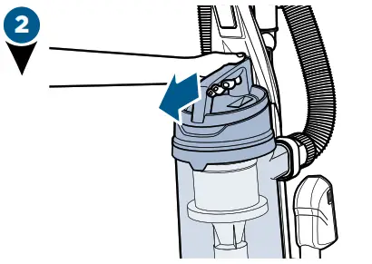 Bissell 2253 Series PowerEase Swivel Pet Rewind - Empty the Dirt2