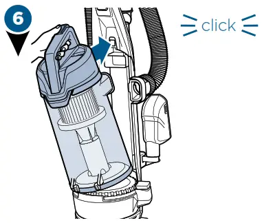 Bissell 2253 Series PowerEase Swivel Pet Rewind - Empty the Dirt6