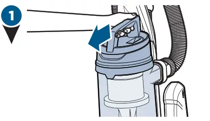 Bissell 2253 Series PowerEase Swivel Pet Rewind - Motor Filter