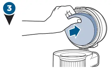 Bissell 2253 Series PowerEase Swivel Pet Rewind - Motor Filter3