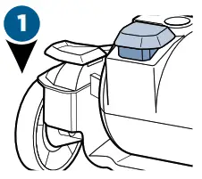 Bissell 2253 Series PowerEase Swivel Pet Rewind - Power On