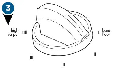 Bissell 2253 Series PowerEase Swivel Pet Rewind - Power On3