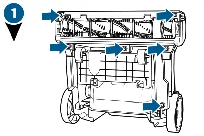 Bissell 2253 Series PowerEase Swivel Pet Rewind - Replace Brush & Belt