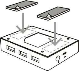 clean, dry and flat surface