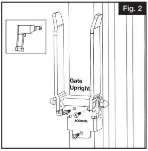 Barrette Y-LATCH KIT--opening by ad