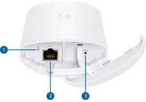 UBIQUITI Loco5AC - Port View