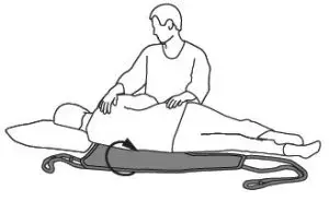 FIG 25 Lying position Removing the sling