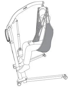 etac BM28399 Molift Evosling Medium Back