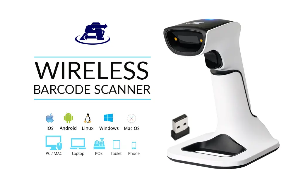 Scanavenger Sa9000 Series Wireless Barcode Scanner User Guide
