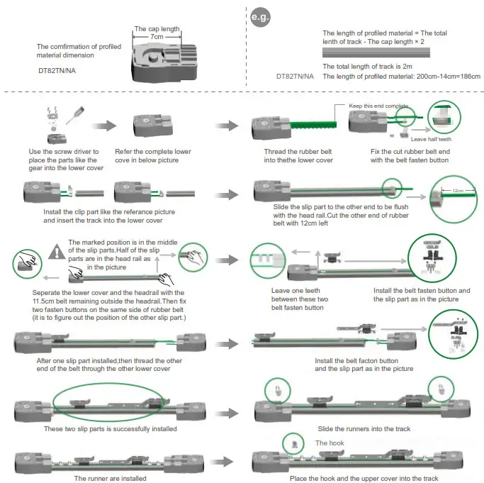 Artisan Window Fashions DT82TNNA-12N Motor- Motor Installation 2