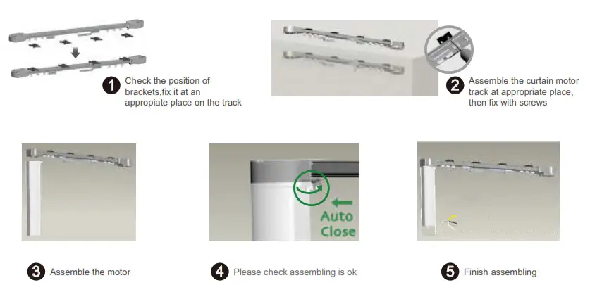 Artisan Window Fashions DT82TNNA-12N Motor- Motor Installation 4