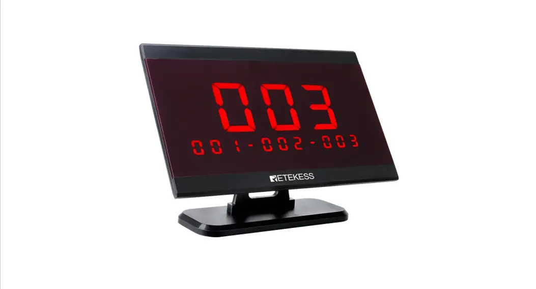 Retekess Td105 Wireless Calling Receiver User Manual