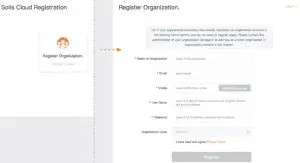 Registering an Organization:
