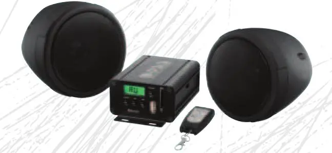 Boss Weather Rated Speaker And Amplifier System User Manual