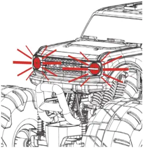 Ford BRONCO CHARGE VEHICLE 4