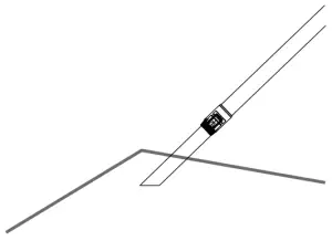 Usage of the long flat nozzle head