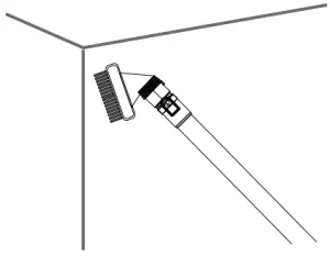 Usage of the round nozzle head