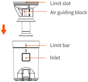 Installation of filter components