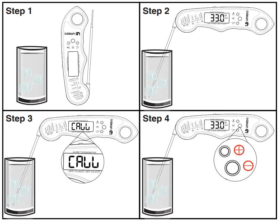 Umedo DT 121 Digital Meat Thermometer - battery thermometer