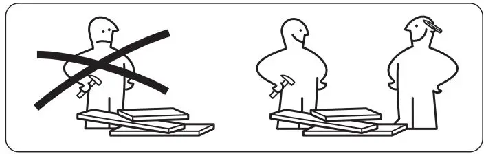 IKEA 003.965.86 DELAKTIG LED Floor Lamp Instruction Manual - For Assemble Need two adult people