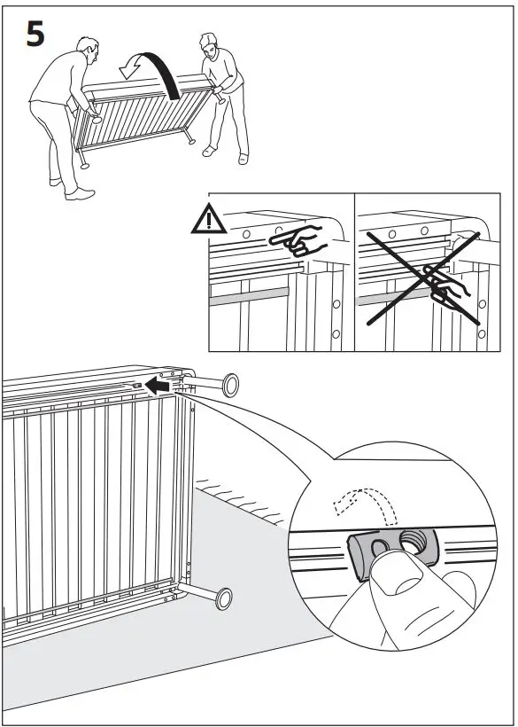 IKEA 003.965.86 DELAKTIG LED Floor Lamp Instruction Manual - Installation 5
