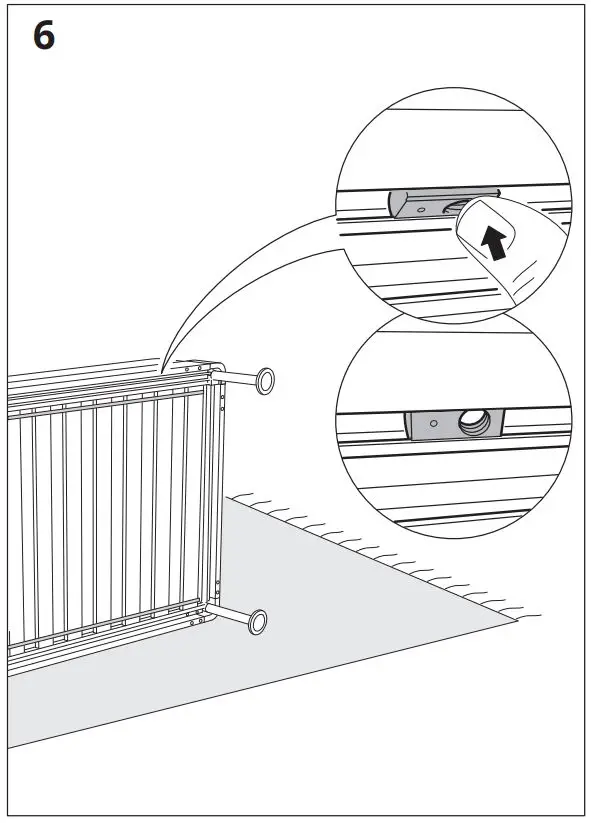 IKEA 003.965.86 DELAKTIG LED Floor Lamp Instruction Manual - Installation 6