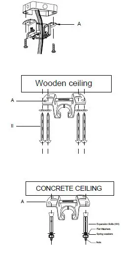 WAREHOUSE DW01W13 25 Inch Ceiling Fan FIG 8