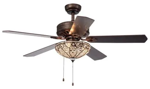 WAREHOUSE DW01W13 25 Inch Ceiling Fan IMAGE