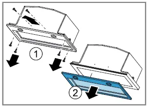 BOSCH DHL895DAU Extractor Hood FIG 25