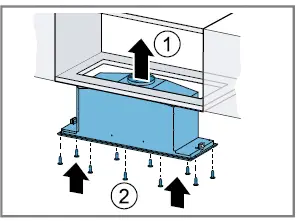 BOSCH DHL895DAU Extractor Hood FIG 27