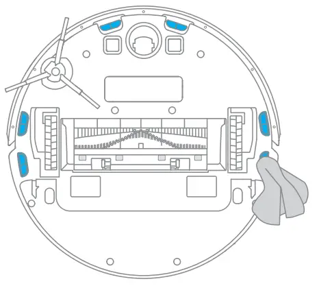 Clean the Cliff Sensor