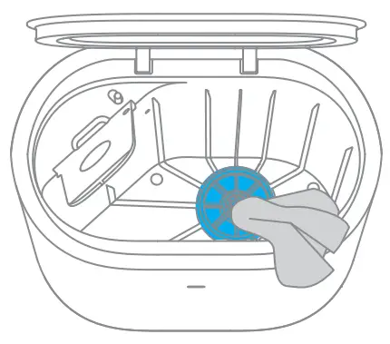 Replace the Dust Collection Bag