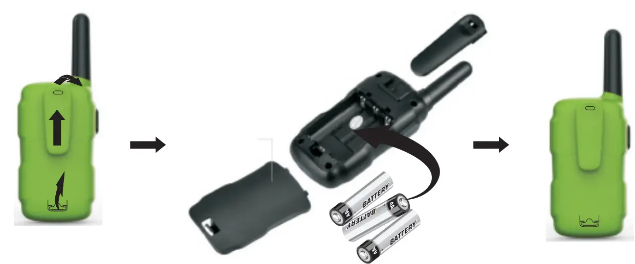 Changtaiwei Electronic M-8B Walkie Talkie - Backlit LCD Display 2