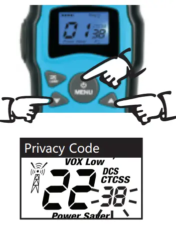 Changtaiwei Electronic M-8B Walkie Talkie - privacy 7