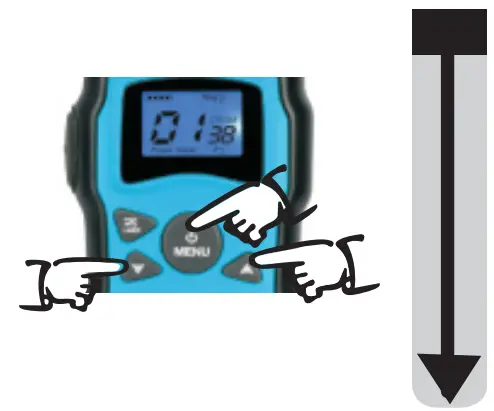 Changtaiwei Electronic M-8B Walkie Talkie - privacy 8