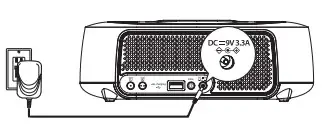 iHOME iBTW281V2 TimeBoost Glow Wireless Charging LED Color Changing-Step One