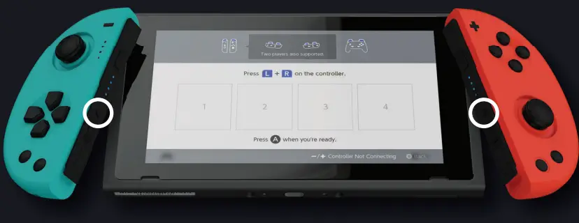 giotECK JC 20 Nintendo Switch Controller - fig 1