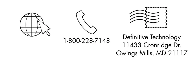 DEFINITIVE TECHNOLOGY -icon4