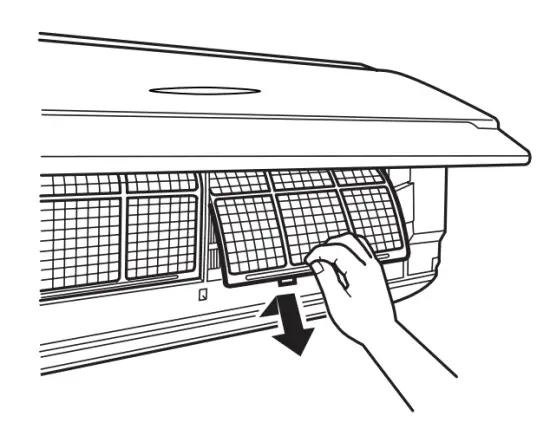 DAIKIN FT13BV1LS Room Air Conditioner - Filters2