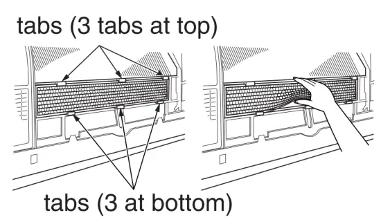 DAIKIN FT13BV1LS Room Air Conditioner - Filters4