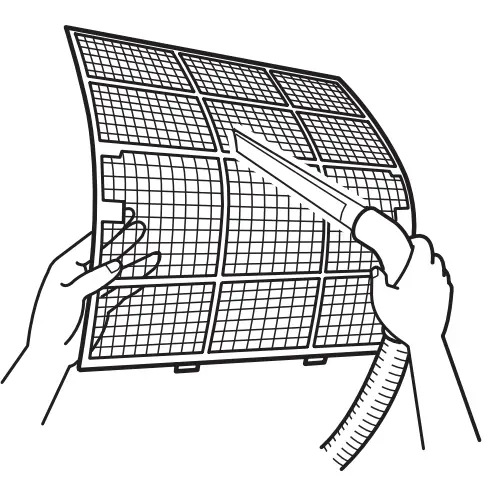 DAIKIN FT13BV1LS Room Air Conditioner - Filters6