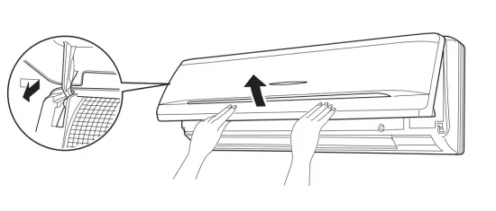 DAIKIN FT13BV1LS Room Air Conditioner - Remove
