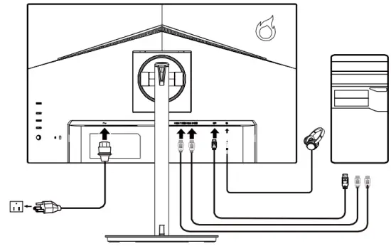 Connecting your monitor to a computer