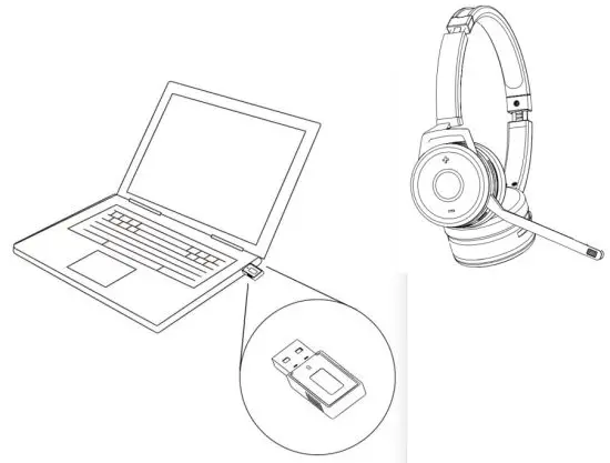 Xiamen Vbet Electronic 9605E Bluetooth Headset - connect