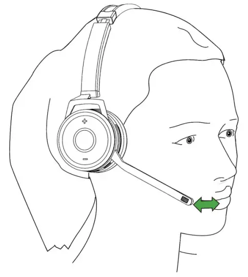 Xiamen Vbet Electronic 9605E Bluetooth Headset - microphone