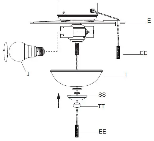 HAMPTON BAY 50248 Lakemoore 48-Inch Ceiling Fan-18